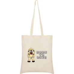 Born To Dive Tote Bag