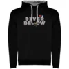 Diver Below Two-Colour Hoodie -CRESI Dive Shop kruskis diver below two colour hoodie