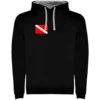 Diving Passion Two-Colour Hoodie -CRESI Dive Shop kruskis diving passion two colour hoodie