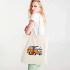 Hippie Van Dive Tote Bag -CRESI Dive Shop kruskis hippie van dive tote bag 1