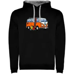 Hippie Van Dive Two-Colour Hoodie