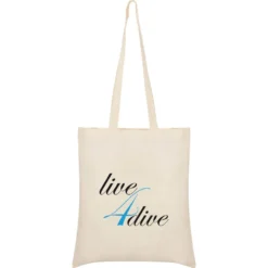 Live 4 Dive Tote Bag