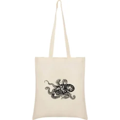 Psychedelic Octopus Tote Bag