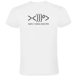 Simply Diving Addicted Short Sleeve T-Shirt
