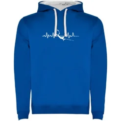 Spearfishing Heartbeat Two-Colour Hoodie