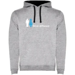 Think Different Two-Colour Hoodie