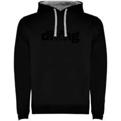 Word Diving Two-Colour Hoodie