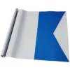 Alpha PVC Flag -CRESI Dive Shop metalsub alpha pvc flag