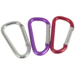 Aluminium Basic Carabiner 80 Mm