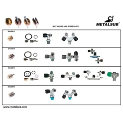Closing Valve Model C 10 Units -CRESI Dive Shop metalsub closing valve model c 10 units 2