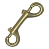 Double End Brass Snap Hook 90 Mm -CRESI Dive Shop metalsub double end brass snap hook 90 mm