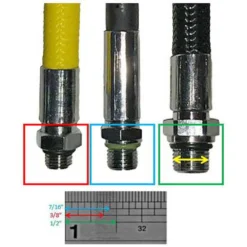 Fitting Adapter Male 3/8 Female 1/2 -CRESI Dive Shop metalsub fitting adapter male 3 8 female 1 2 1