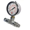 Glycerin Pressure Gauge 315 Bar Output Bauer/LW -CRESI Dive Shop metalsub glycerin pressure gauge 315 bar output bauer lw