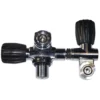 Modular Tank Valve 2 Outlets M25 232 Bar -CRESI Dive Shop metalsub modular tank valve 2 outlets m25 232 bar