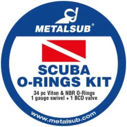 Scuba Air/Nitrox O-Rings KIT 34 Pc -CRESI Dive Shop metalsub scuba air nitrox o rings kit 34 pc 1