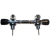 TankBibo Valves With M25 300 Bar -CRESI Dive Shop metalsub tankbibo valves with m25 300 bar