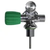 DIN Valve Left Expandable 230 Bar EU Nitrox M26/2 -CRESI Dive Shop oms din valve left expandable 230 bar eu nitrox m26 2