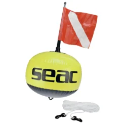 SEAC Round Buy Fluo With Line Buoy