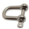 Right Shackle AISI 316 1 Right Shackle AISI 316 -CRESI Dive Shop sigalsub right shackle aisi 316