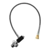 DIN Charging Hose With Pressure Gauge For Smaco -CRESI Dive Shop smaco din charging hose with pressure gauge for smaco