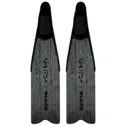 Black Camo Flex Spearfishing Fins