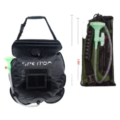 Portable Solar Shower Faucet Thermometer -CRESI Dive Shop spetton portable solar shower faucet thermometer 1