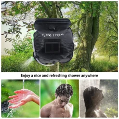 Portable Solar Shower Faucet Thermometer -CRESI Dive Shop spetton portable solar shower faucet thermometer 5