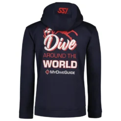 Bonded Fleece Around The World Sweatshirt -CRESI Dive Shop ssi bonded fleece around the world sweatshirt 2