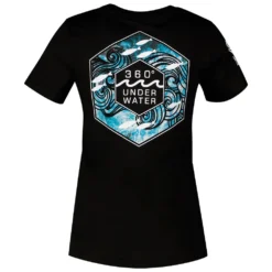 T-Round Neck Waves Woman T-Shirt 7 T-Round Neck Waves Woman T-Shirt -CRESI Dive Shop ssi t round neck waves woman t shirt 2