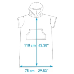 SURFLOGIC Logo Poncho -CRESI Dive Shop surflogic logo poncho 2