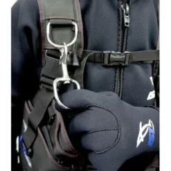 Inox Carabiner Butterfly-Ring -CRESI Dive Shop tecnomar inox carabiner butterfly ring 3