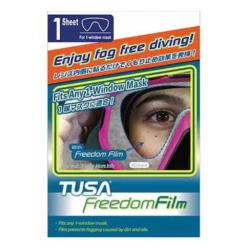 TUSA Freedom 1 Window Mask Antifog Film 5 TUSA Freedom 1 Window Mask Antifog Film -CRESI Dive Shop tusa freedom 1 window mask antifog film 1