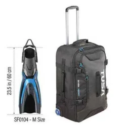 TUSA Roller 81L Bag -CRESI Dive Shop tusa roller 81l bag 5
