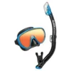 UCUC1625PM Mask&Tube Mirror Lens Snorkeling Set -CRESI Dive Shop tusa sport ucuc1625pm mask tube mirror lens snorkeling set
