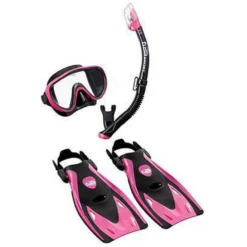 UP-1521QB Mask&Tube&Fin Snorkeling Set