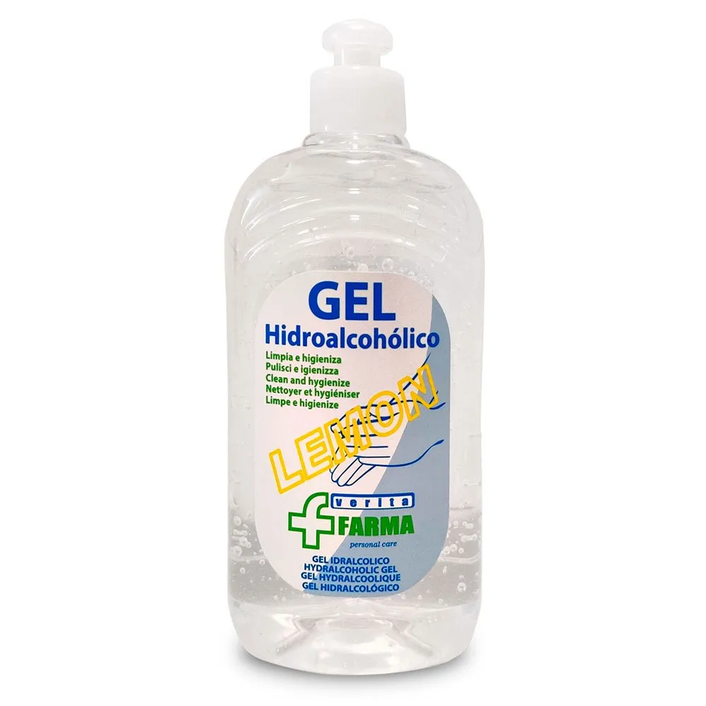 Lemon Hydroalcoholic Gel 500ml 3 Lemon Hydroalcoholic Gel 500ml